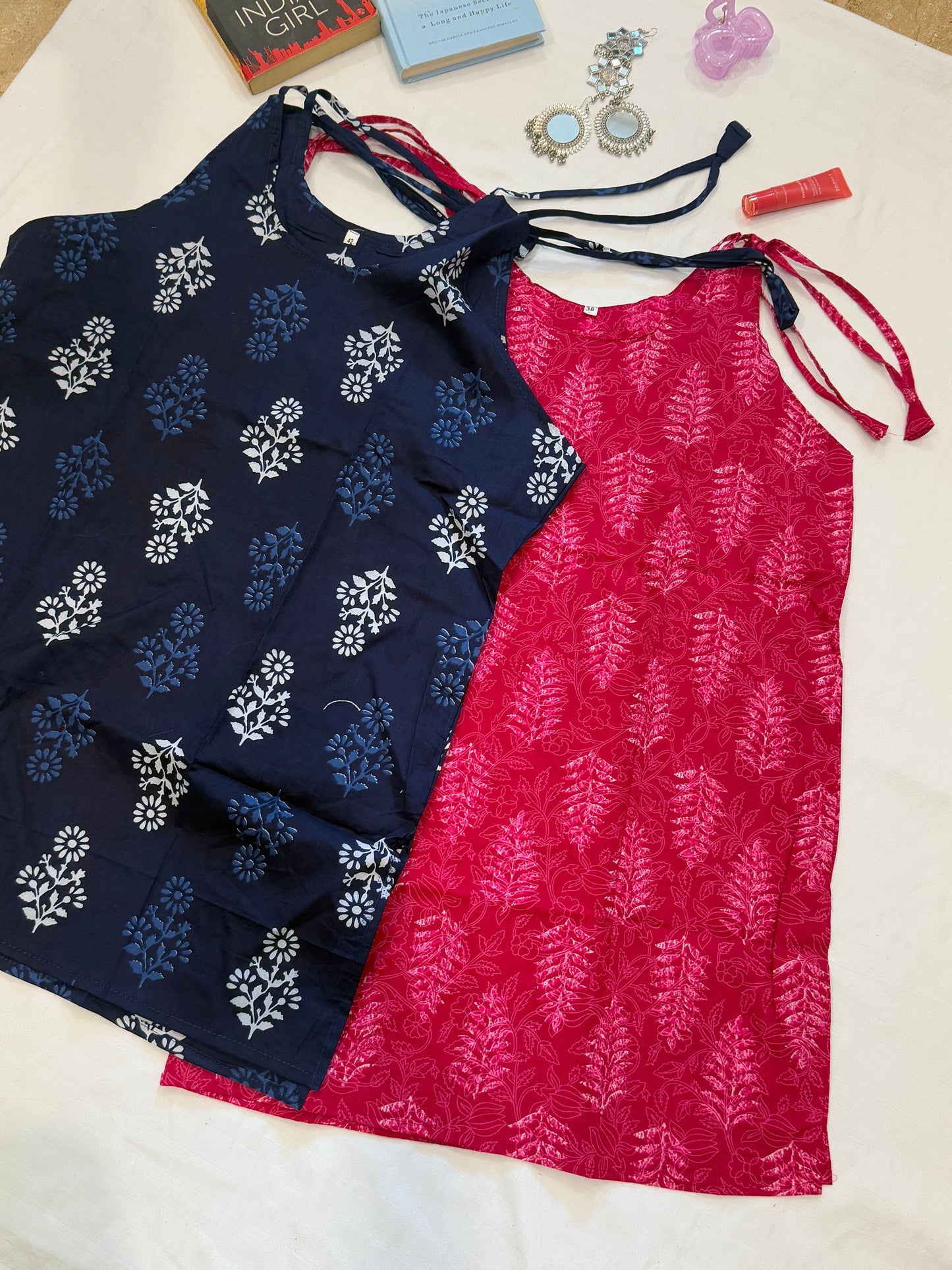 Summer Strap Short Kurti