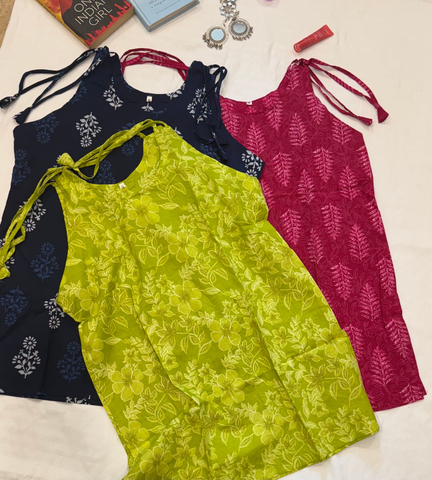 Summer Strap Short Kurti