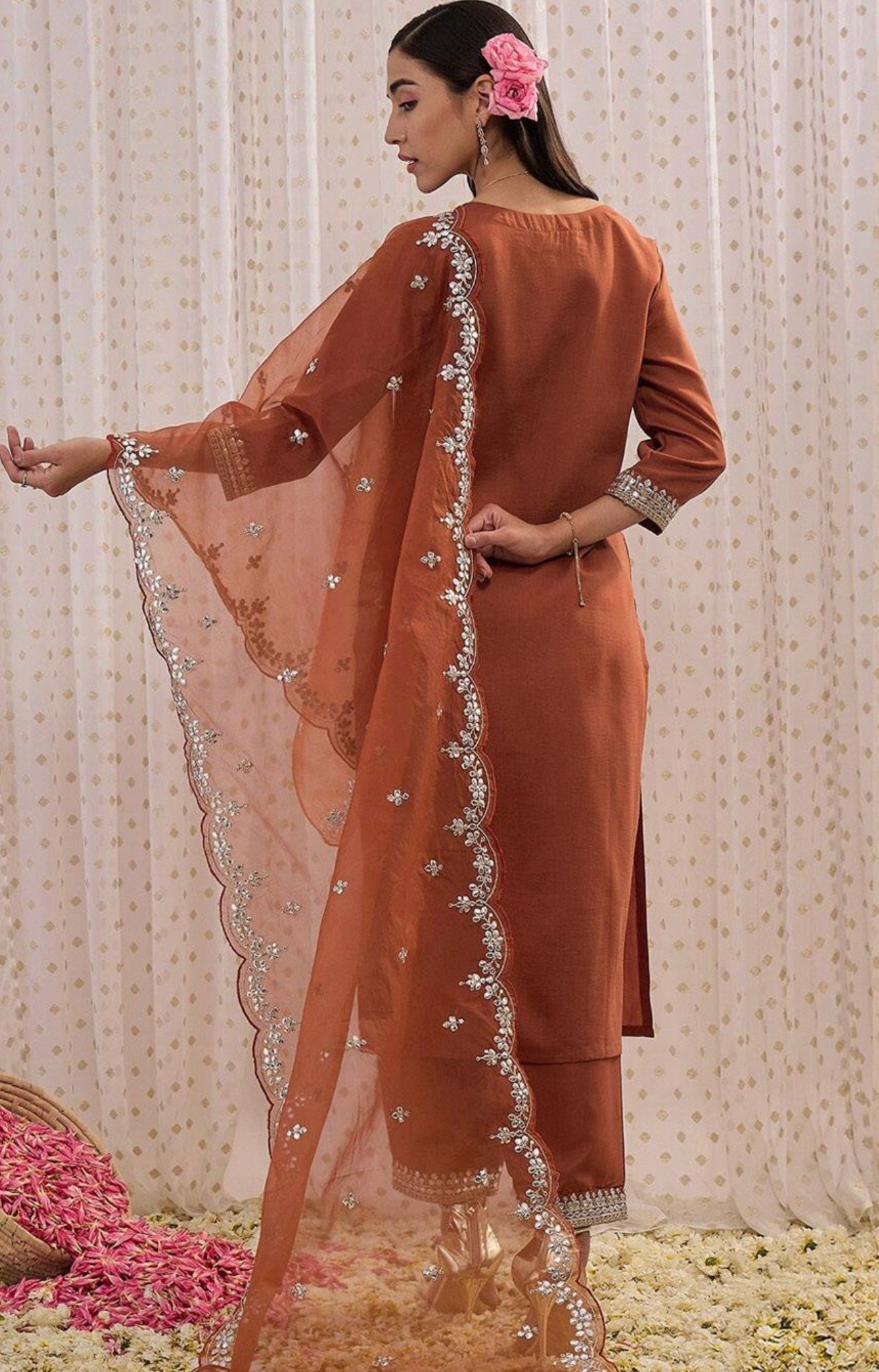 Falaknuma – Festive Georgette Suit