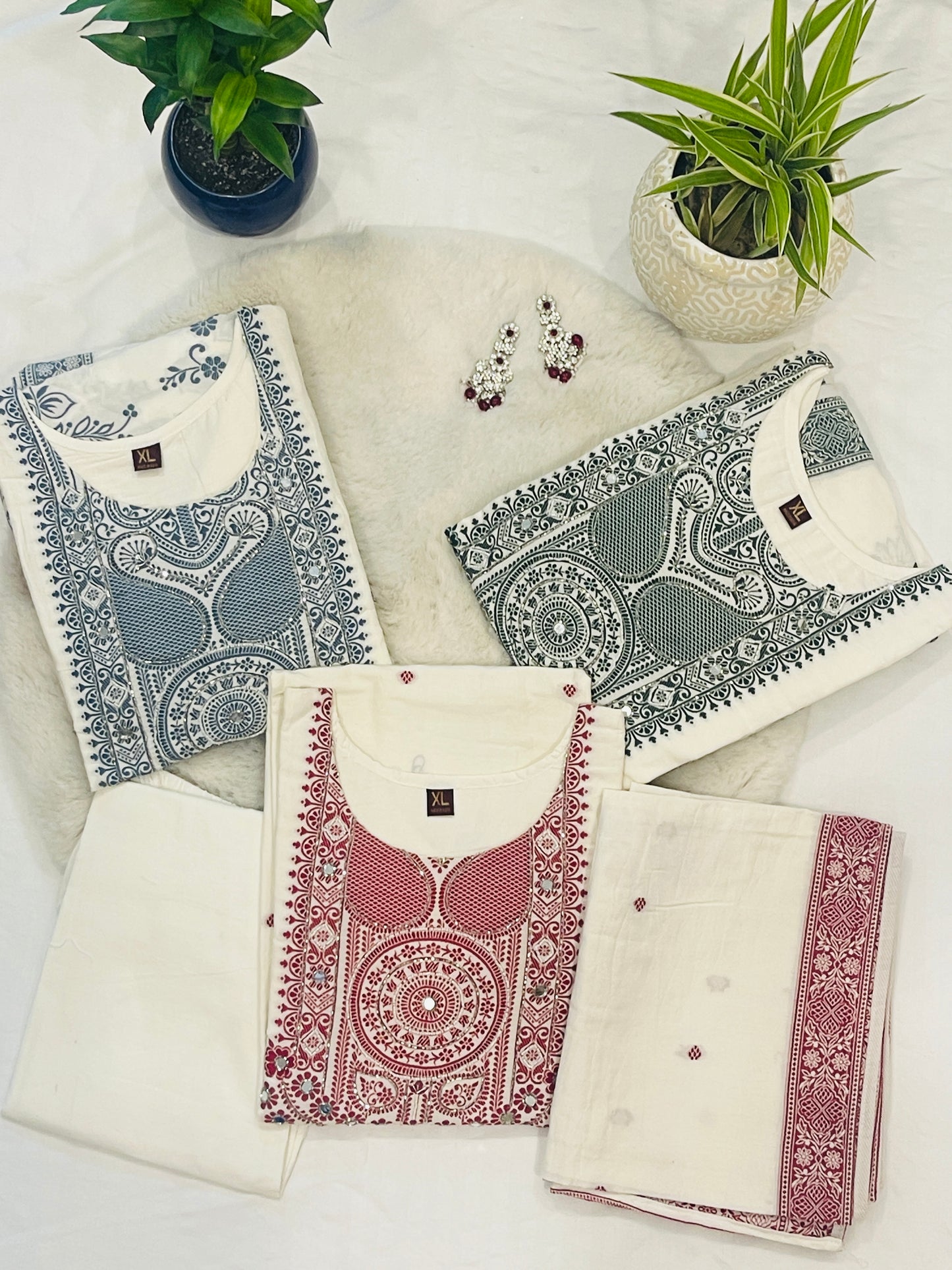 Sitara: Stone Embellished Ethnic Set