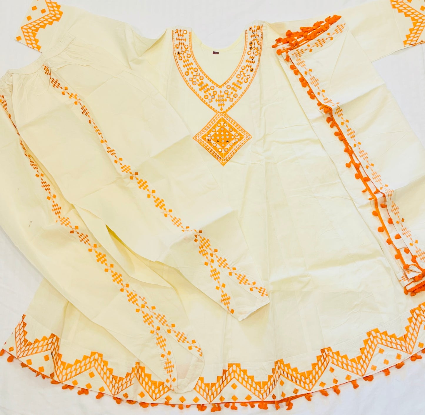 Dhoti Style Rajasthani Suit