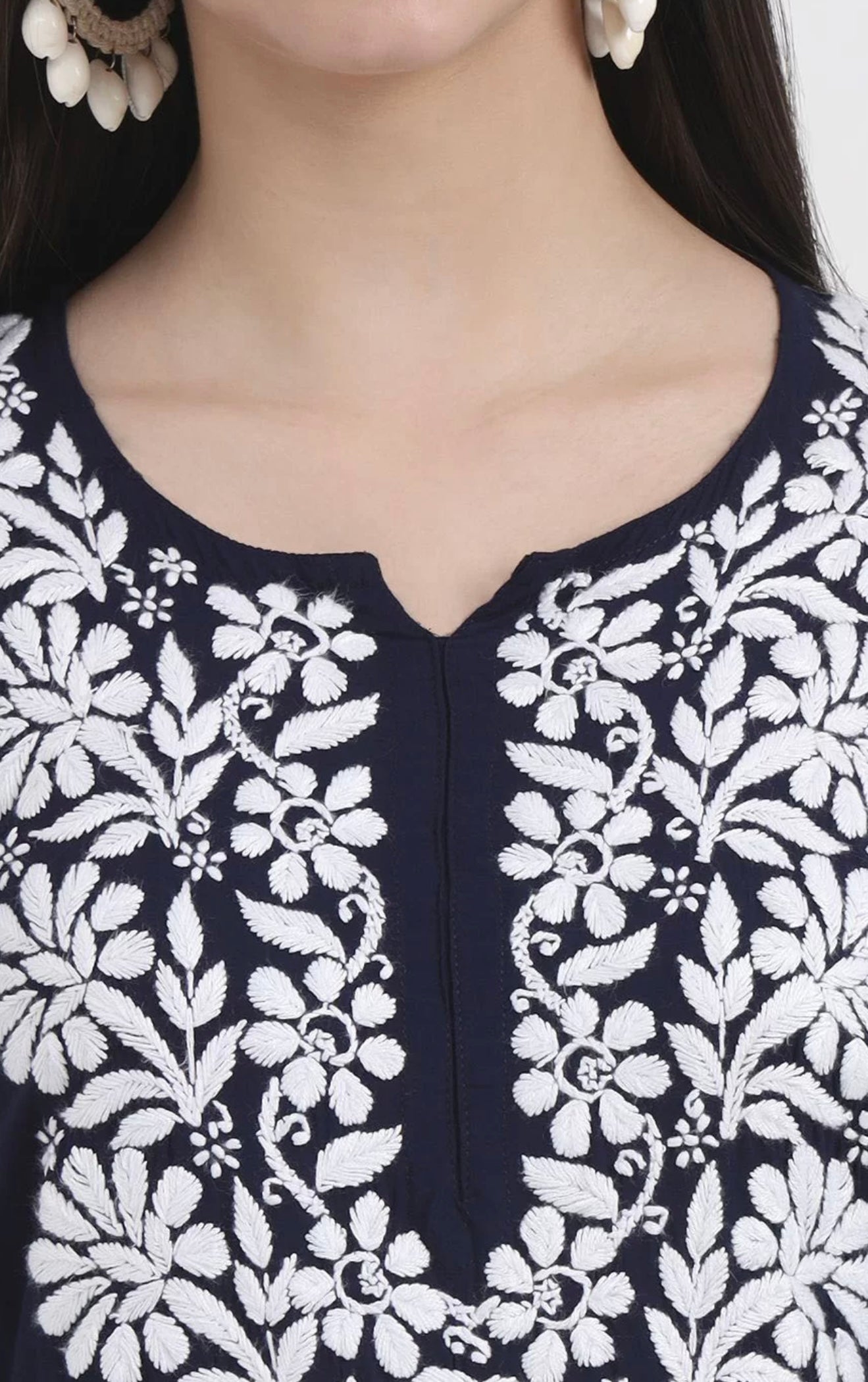 Elegant Lucknowi Modal Suit