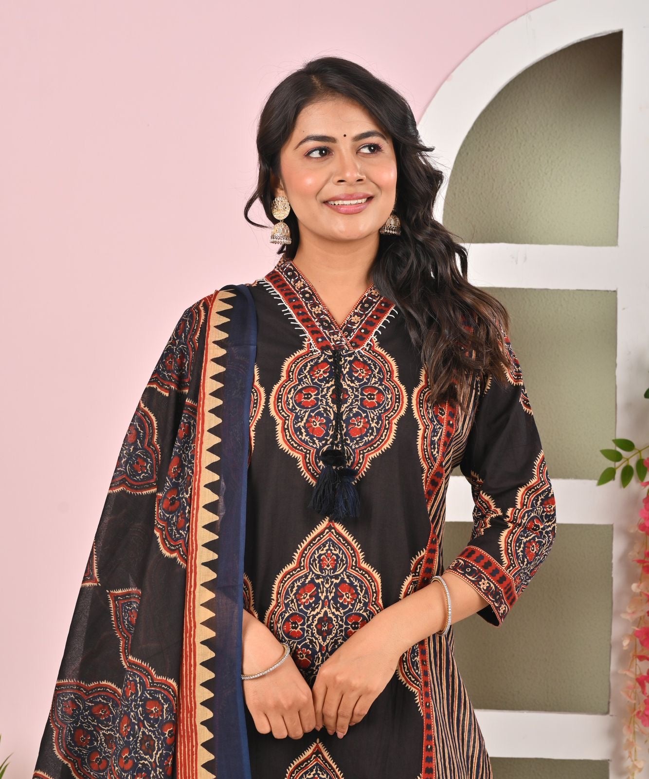Rangrez Kalamkari Suit Set