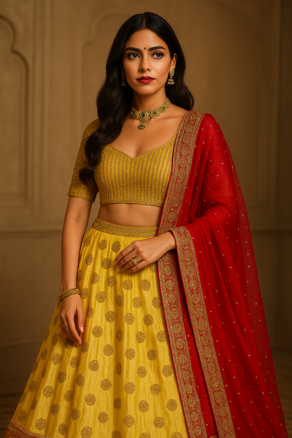 Royal Heritage Lehenga with Dupatta