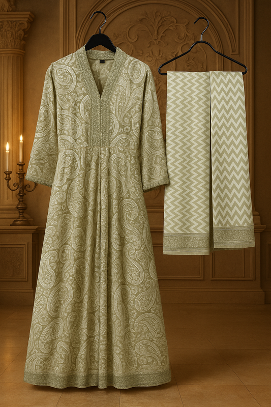 Daylight Charm: Anarkali Set