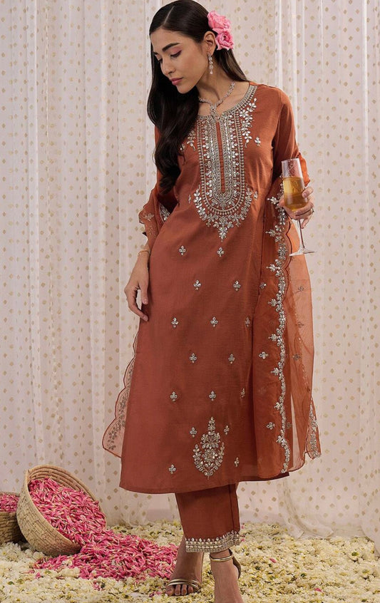 Falaknuma – Festive Georgette Suit