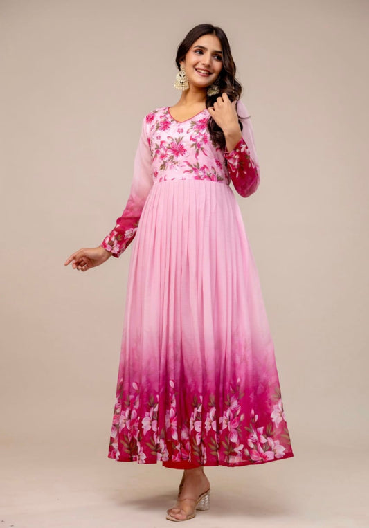 Ethereal Chiffon Suit Set