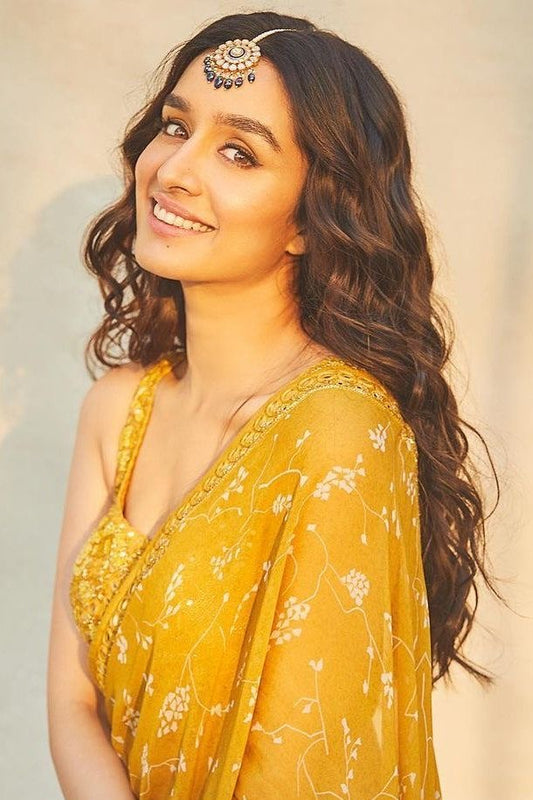 Saffron Grace Saree