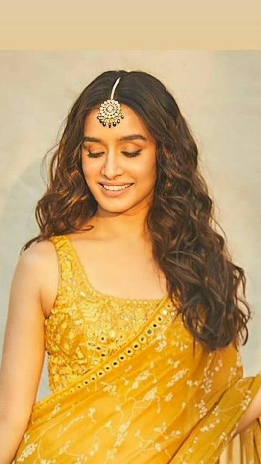 Saffron Grace Saree