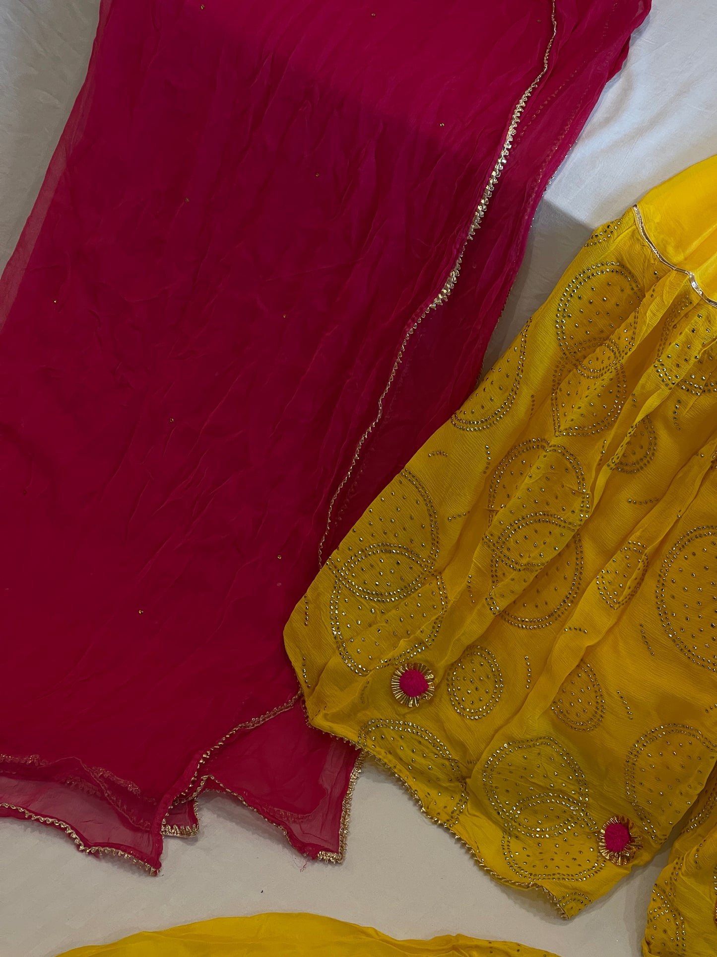 Nezaami Signature Yellow Haldi Function Suit (Rental)