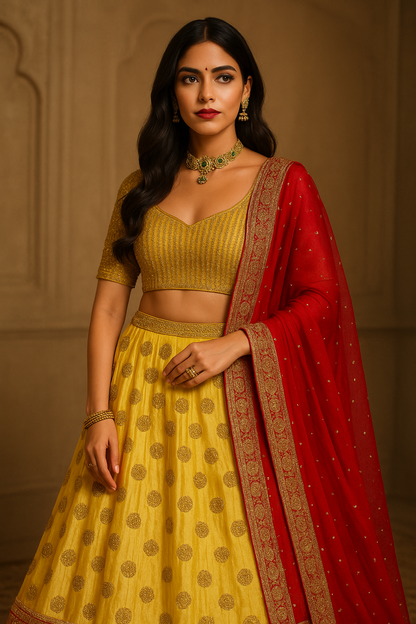 Royal Heritage Lehenga with Dupatta